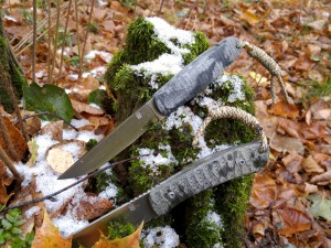 owlknife in the forest